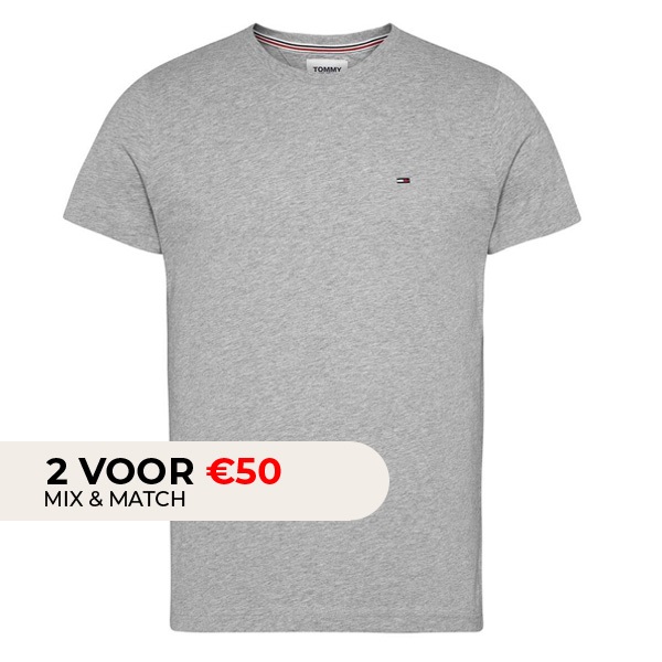 Tommy Jeans Original T-shirt Grijs