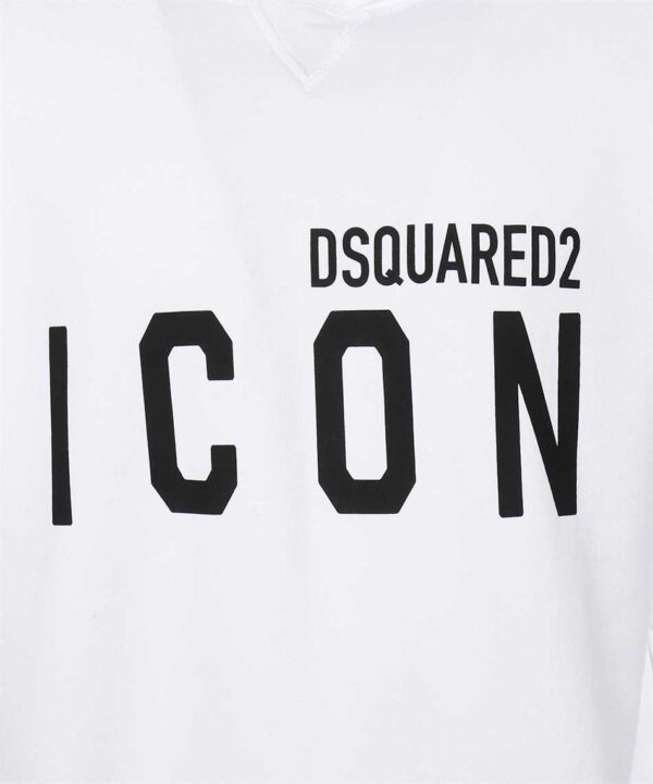 Dsquared2 Icon Hoodie Wit S79GU0003