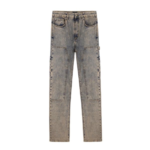 represent carpenter denim jeans dust blauw