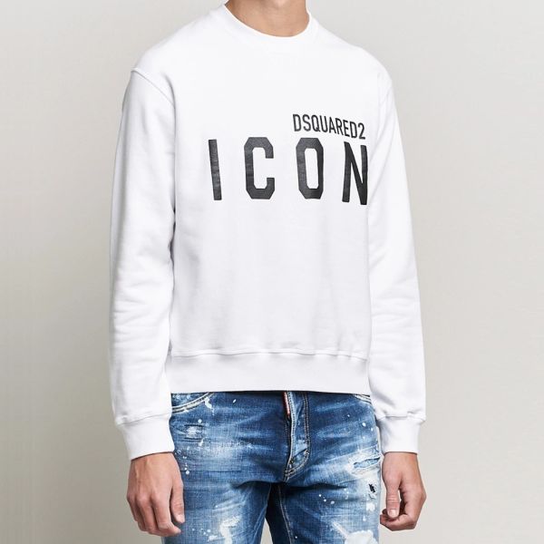 Dsquared2 Icon Sweater Wit