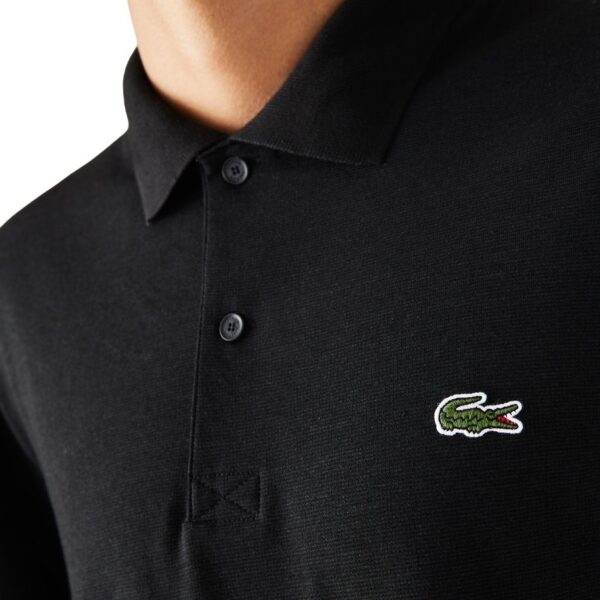 lacoste classic fit polo zwart