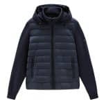woolrich sundance hybrid jas navy