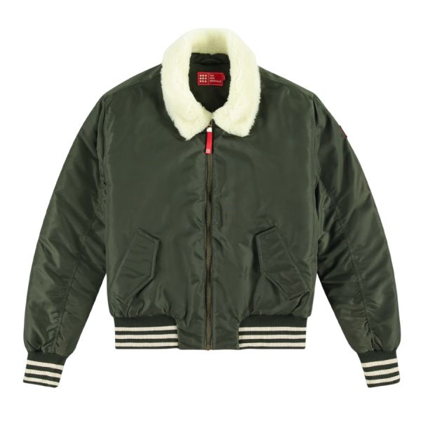 the new originals altitude bomber jacket donker groen1