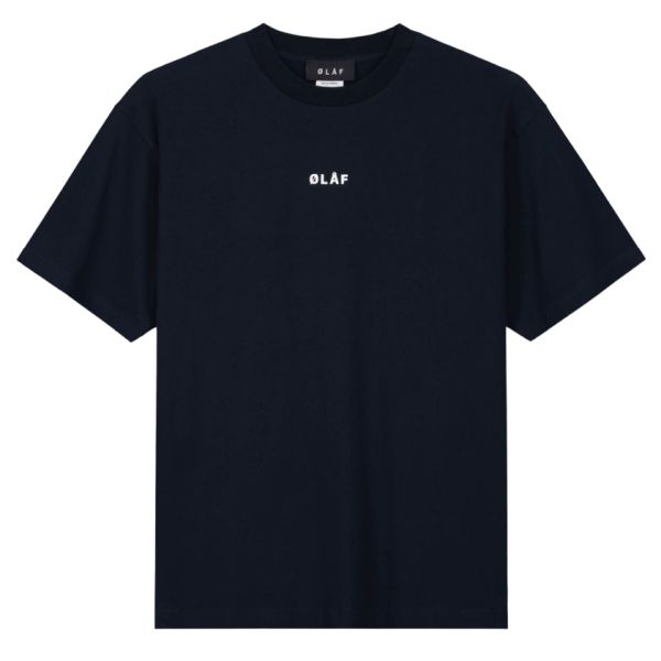 Olaf Block T-shirt Navy