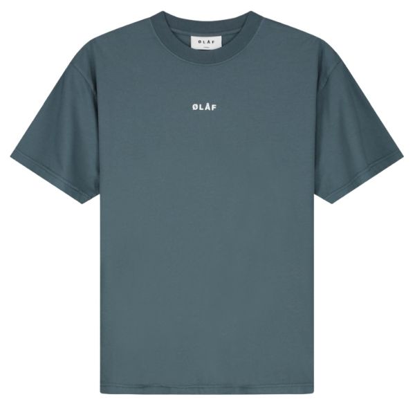 Olaf Block T-shirt Blauw