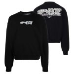 Off-White Carlos Type Over Sweater Zwart