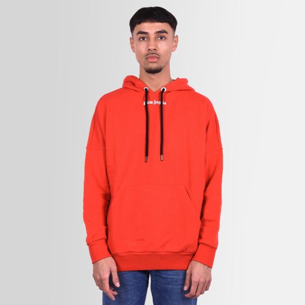 Palm Angels Classic Logo Over Hoodie Rood