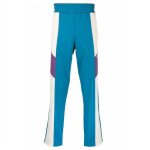 Palm Angels V Colorblock Trainingsbroek Blauw
