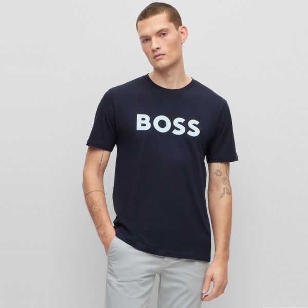 Boss Thinking T-shirt Navy