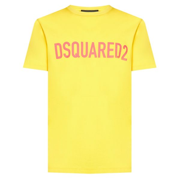 Dsquared2 Cool T-shirt Geel