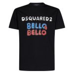 Dsquared2 Bello Bello T-shirt Zwart