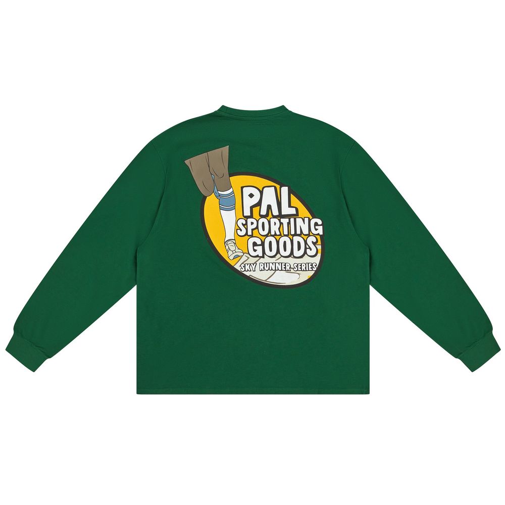pal sporting goods sky runner longsleeve t-shirt donker groen