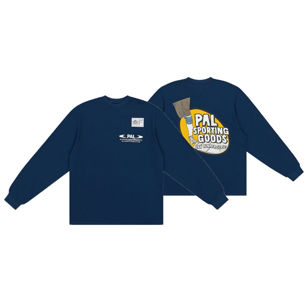 pal sporting goods sky runner longsleeve t-shirt navy