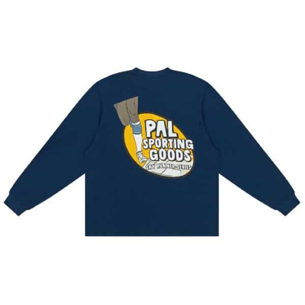 pal sporting goods sky runner longsleeve t-shirt navy
