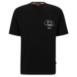Boss TeeEggcellent T-shirt Zwart