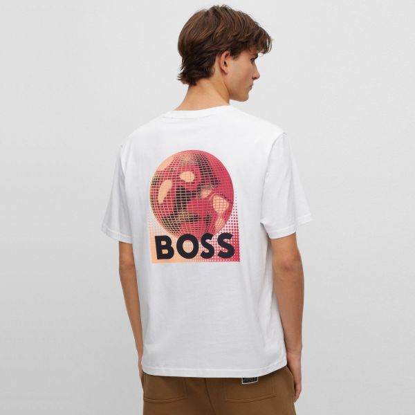 Boss TeeUniverse T-shirt Wit