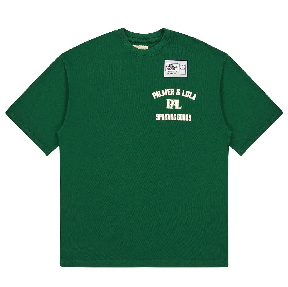 pal sporting goods new arch logo t-shirt donker groen