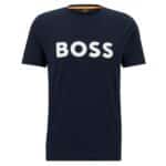 Boss Thinking T-shirt Donker Blauw
