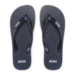 Boss Signature Slippers Navy