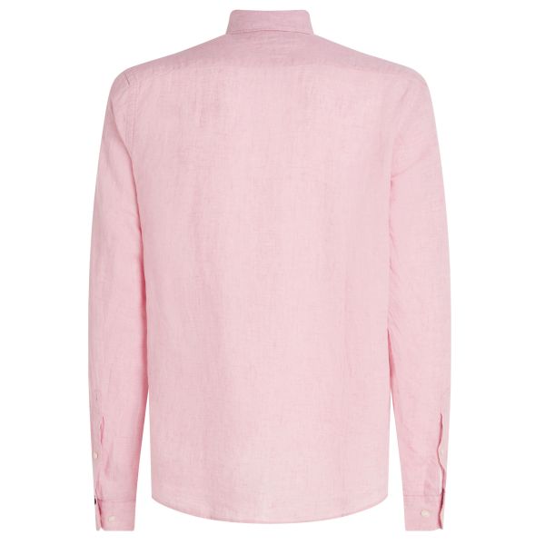 Tommy Hilfiger Pigment Dyed Overhemd Roze