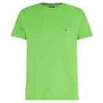 Tommy Hilfiger Stretch Slim Fit T-shirt Licht Groen