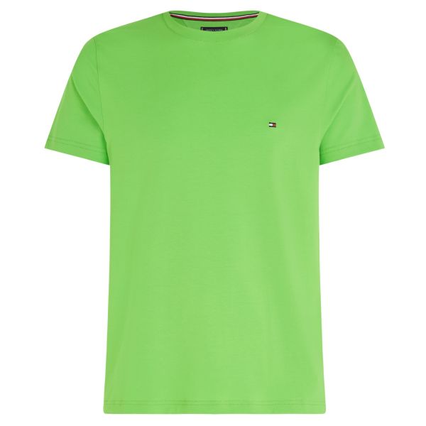 Tommy Hilfiger Stretch Slim Fit T-shirt Licht Groen