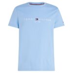 Tommy Hilfiger Logo T-shirt Licht Blauw