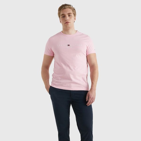 Tommy Hilfiger Logo T-shirt Roze