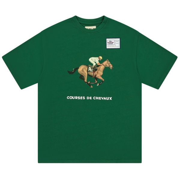 PAL Sporting Goods Courses De Chevaux T-shirt Groen