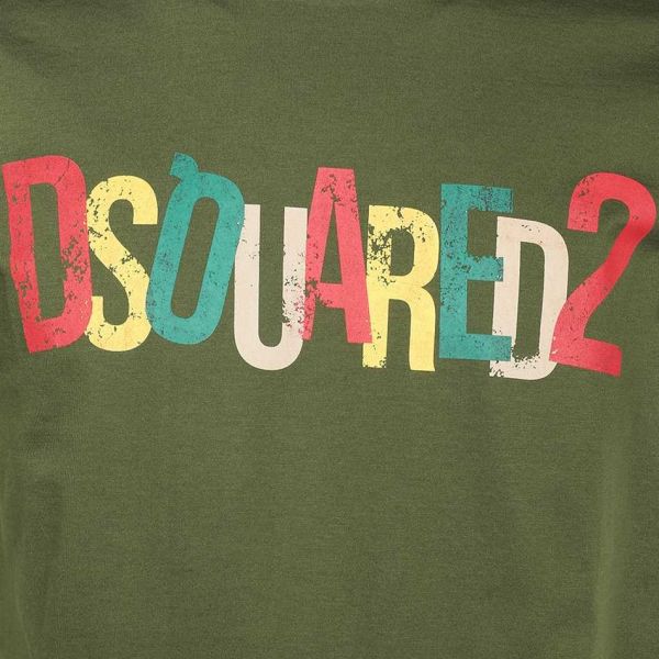 Dsquared2 Jamaican T-shirt Groen
