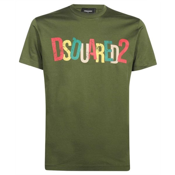 Dsquared2 Jamaican T-shirt Groen
