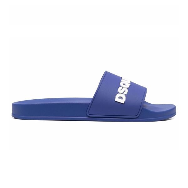 Dsquared2 Slippers Blauw