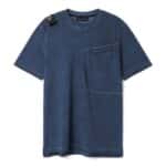 Ma.strum Oil Wash T-shirt Navy