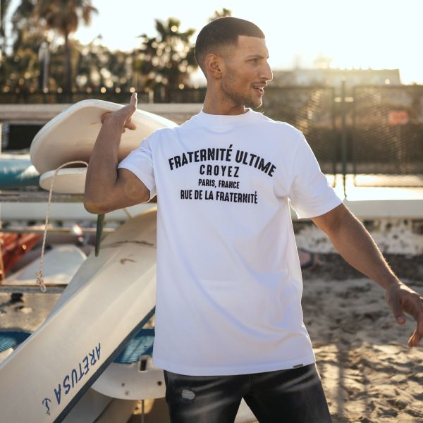 Croyez Fraternité V2 T-shirt Wit