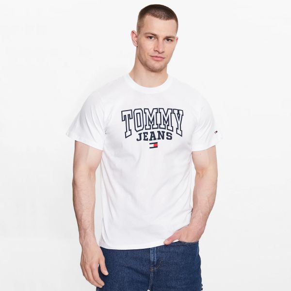 Tommy Jeans Entry Graphic T-shirt Wit