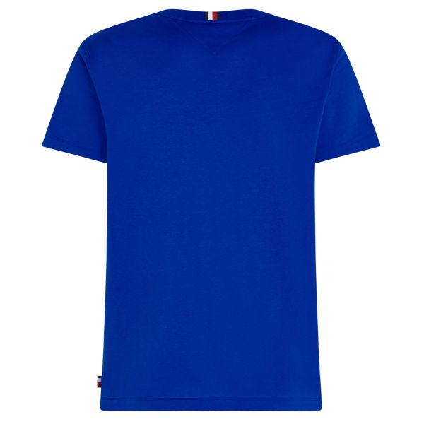 Tommy Hilfiger Monotype Logo T shirt Blauw Mezaldy