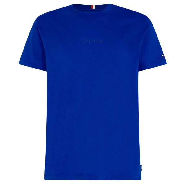 Tommy Hilfiger Monotype Logo T-shirt Blauw