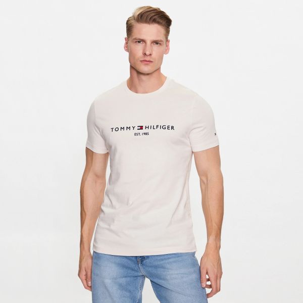Tommy Hilfiger Logo T-shirt Off White