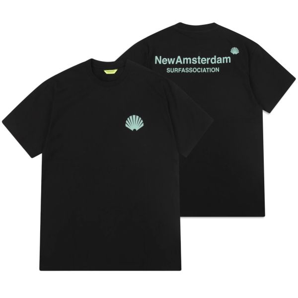 New Amsterdam Surf Association Logo T-shirt Zwart