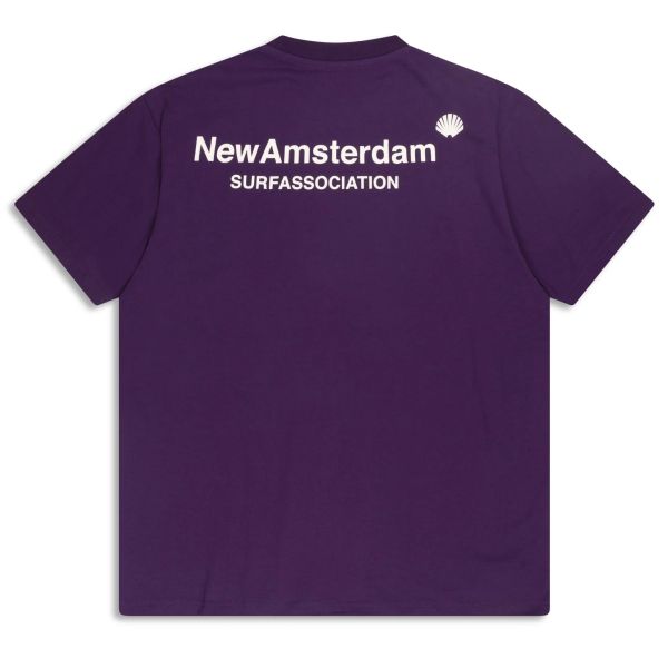 New Amsterdam Surf Association Logo T-shirt Paars