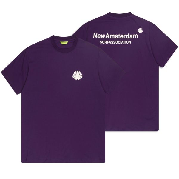 New Amsterdam Surf Association Logo T-shirt Paars