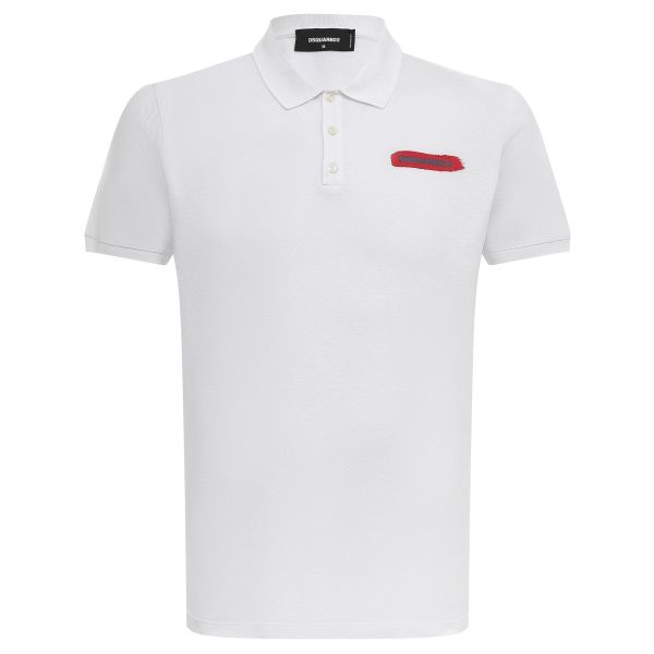 Dsquared2 Tennis Polo Wit