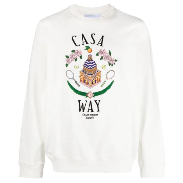 Casablanca Casa Way Sweater Wit