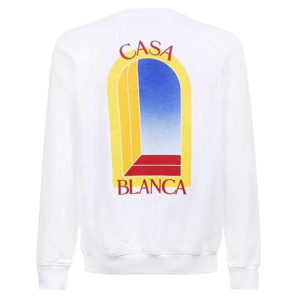 Casablanca Arche De Jour Sweater Wit