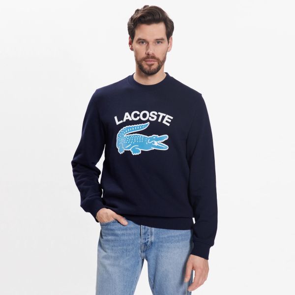 Lacoste Crocodile Sweater Navy