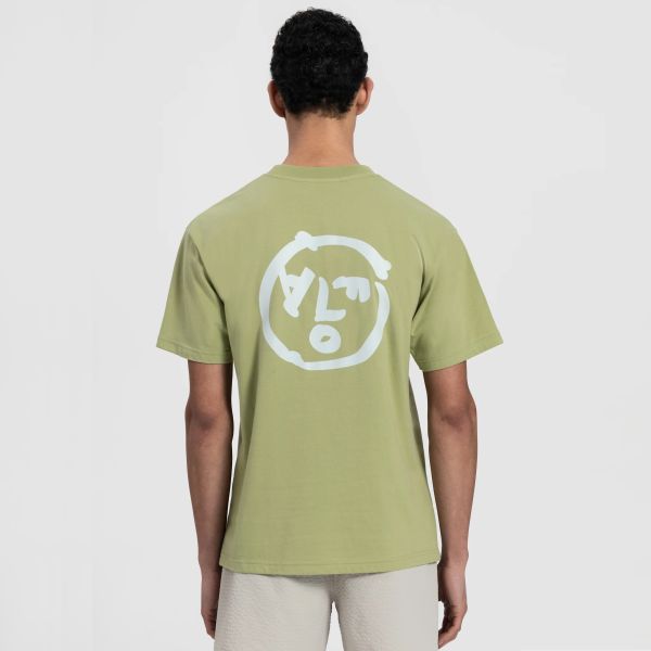 Olaf New Face T-shirt Groen