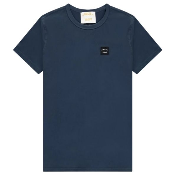 In Gold We Trust The Lock T-shirt Navy