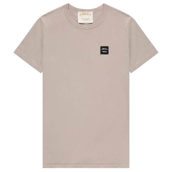 In Gold We Trust The Lock T-shirt Off White