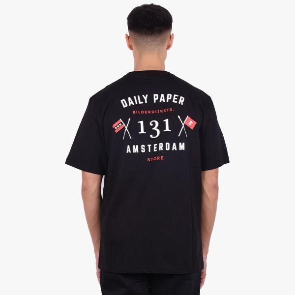 Daily Paper Amsterdam Store T-shirt Zwart