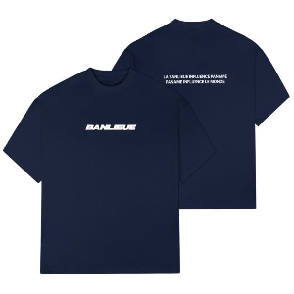 Banlieue Paname T-shirt Navy